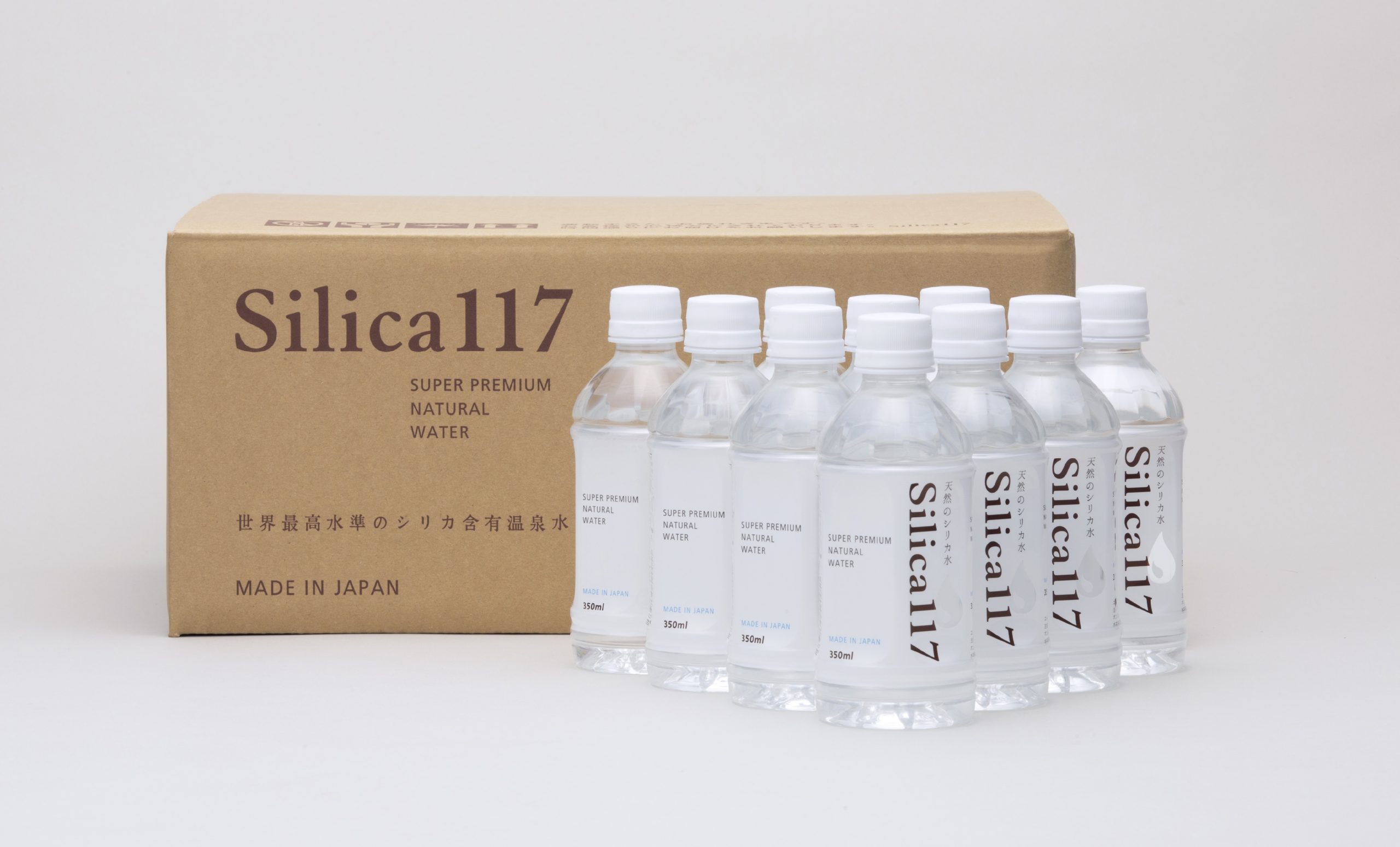 スーパープレミアム天然シリカ水　Silica117（シリカ１１７）シリカ含有120mg/L　シリカ・サルフェート含有 １箱（２４